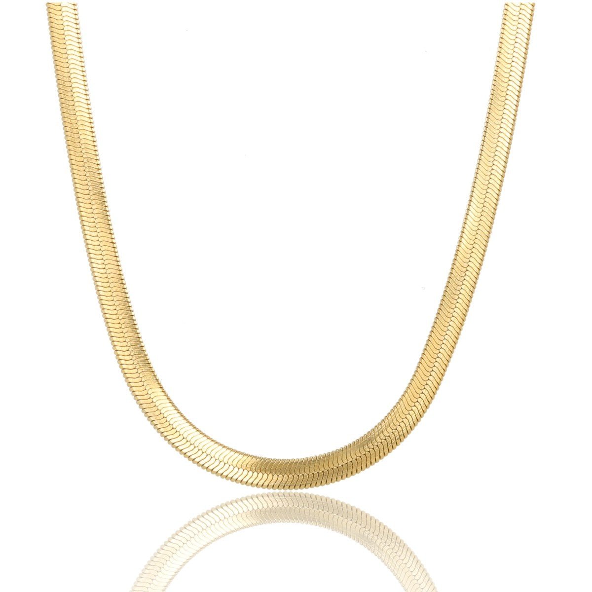Gouden Snake Ketting - Trendy Dames Sieraad - My Bendel