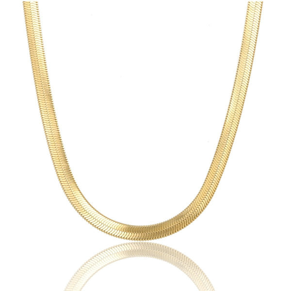 Gouden Snake Ketting - Trendy Dames Sieraad - My Bendel