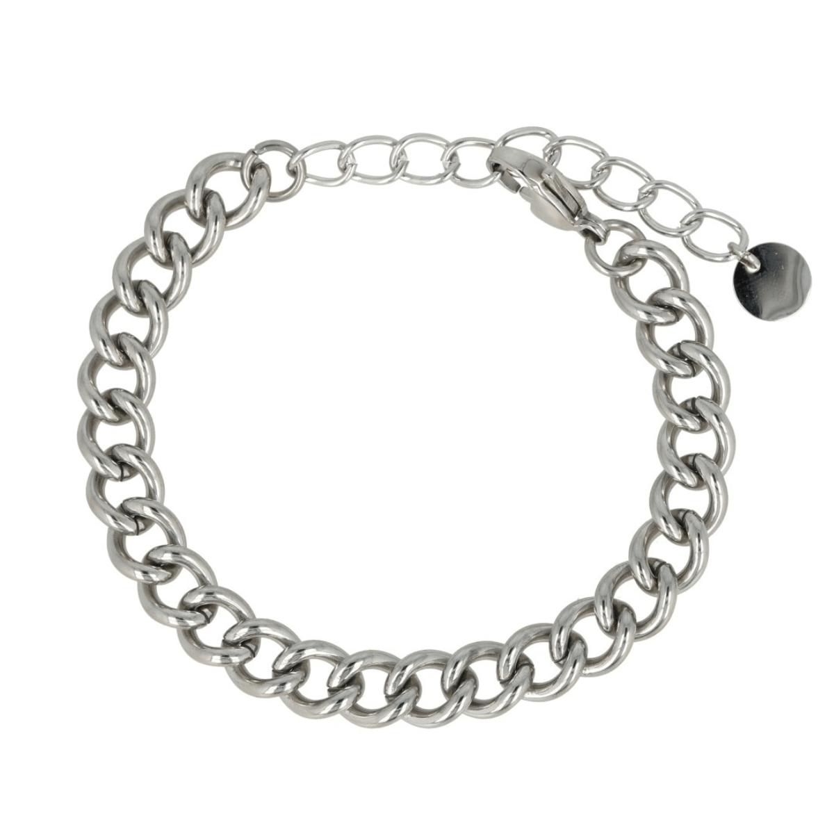 Grove stainless steel Armband - Verstelbaar en Duurzaam - My Bendel