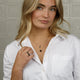 Gold Chain with Onyx Pendant - Elegant Jewelry