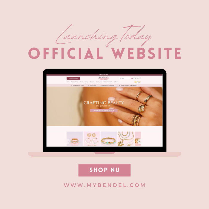 We zijn online! 🩷⁠
We zijn enorm blij met onze gloednieuwe website, vier je dit moment samen met ons? Tijdelijk 15% korting op alle sieraden wanneer je shopt via onze My Bendel website 🤩⁠
⁠
Bezoek ons op www.mybendel.com!⁠
⁠
⁠
#mybendel #jewelry #sieraden #edelsteen #goudensieraden #nieuwewebsite #shopmetkorting