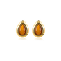 Druppel Studs met Edelsteen • Tiger Eye
