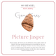 Kleine zegelring - Picture Jasper edelsteen - Klassiek design - My Bendel