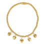 Elastische Armband met Harten bedels - Stijlvol Accessoire