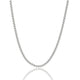 Silver Luxury Box Necklace 470mm stainless steel
