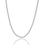 Silver Luxury Box Necklace 470mm stainless steel