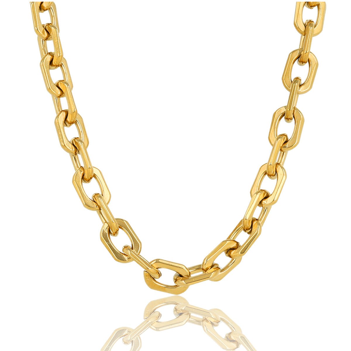 Schakelketting goud, minimalistisch, stijlvol en tijdloos - My Bendel