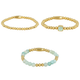 Amazonite Gemstone Bracelets Set - Protection