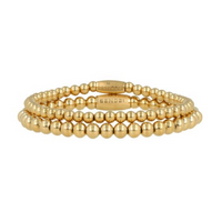 Golden Bracelets Set - Mix & Match Accessories