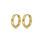 Elegant Gold Earring 12mm: Timeless Beauty