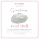 Silver vintage ring - White pearl - Timeless elegance