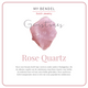 Gouden Schakelarmband met Roze Quartz Edelstenen