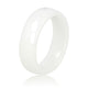 Unbreakable ceramic ring - white - 6 mm - hypoallergenic