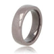 Unbreakable ceramic ring - gray/taupe - 6 mm wide