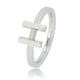 Unieke ring zilver - Damesring Stainless steel hypoallergeen