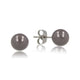 Gray Ceramic Earrings: Timeless Elegance