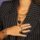 Gouden Armband met Onyx kralen - Stijlvol & Beschermend