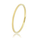 Aanschuifring goud - stardust effect - 1mm smal