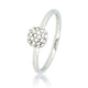 Zilveren ring met zirkonia - Minimalistisch Stainless steel design