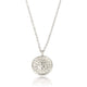 Silver Sun Necklace - Stays Radiant and Cheerful