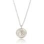 Silver Sun Necklace - Stays Radiant and Cheerful