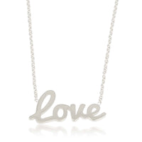 Silver Love Necklace - Luxury & Durable Design