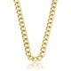 Gouden Ketting 6mm Grove Schakels Stoer Design