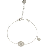 Verstellbares Mandala-Armband - Nachhaltiger Edelstahl