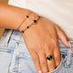 Gouden Armband met Onyx kralen - Stijlvol & Beschermend