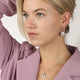 Zilveren Carnelian Zonnetjes Ketting - Fijne Schakelketting