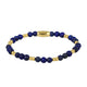 Gouden Lapis Lazuli Armband - Luxe stainless steel Design