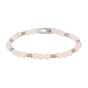 Rose Quartz Armband - Luxe stainless steel Design