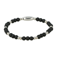 Elastic Onyx Bracelet - Luxury stainless steel Design