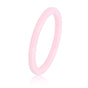 Onbreekbare roze keramieken ring - 2 mm smal - My Bendel