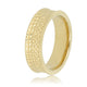 Brede gouden ring - Uniek ontwerp - Tijdloze elegantie