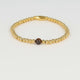 Elastisches Perlenarmband mit Tigerauge