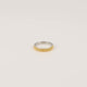 Two-tone Slip Ring – Golden Beads