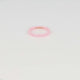 Keramieken ring roze 3mm - facet geslepen - hypoallergeen