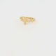 Gouden ring - twee gouden zeesterren - zomerse look