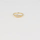 Einzigartiger Ring mit Zirkonia