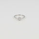 Zilveren ring met zirkonia - Minimalistisch Stainless steel design
