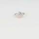 Zilveren schelp ring - Elegant en verfijnd - 15 mm groot