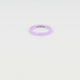 Ceramic ring - Facet cut - Lilac - 3mm