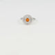 Silberner Ring mit Sonne - Karneol Edelstein - Stilvoll