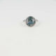 Zilveren ring - Moss Agate edelsteen - elegant en modern