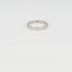 Zilveren ring - slangenhuid patroon - 3 mm smal