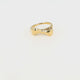 Gouden ring met strik