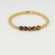 Echtes Edelsteinarmband - Tigerauge