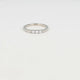 Silver ring - sparkling Swarovski stones