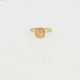 Gouden zegelring - Picture Jasper edelsteen - Klassiek design